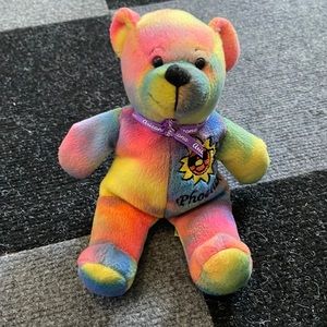Tye Dye Phoenix Arizona Bear Plushy